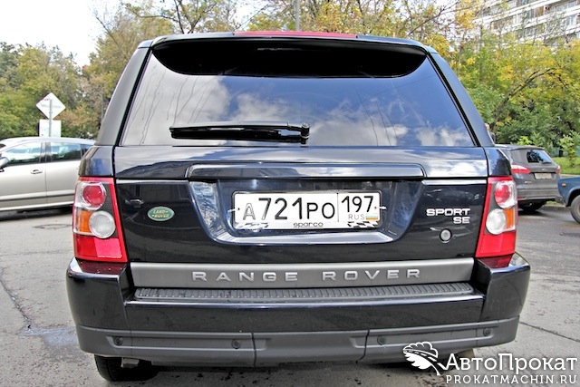 Range Rover Sport 4WD напрокат Москва недорого