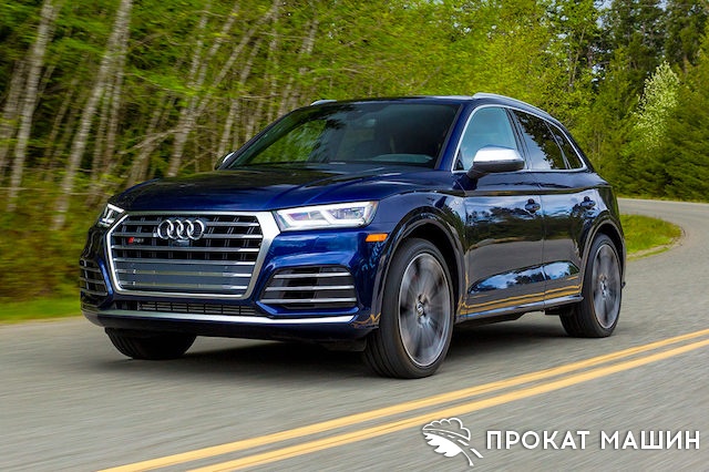 Прокат безупречного в деталях немецкого автомобиля Audi Q5 в Москве без залога 2019